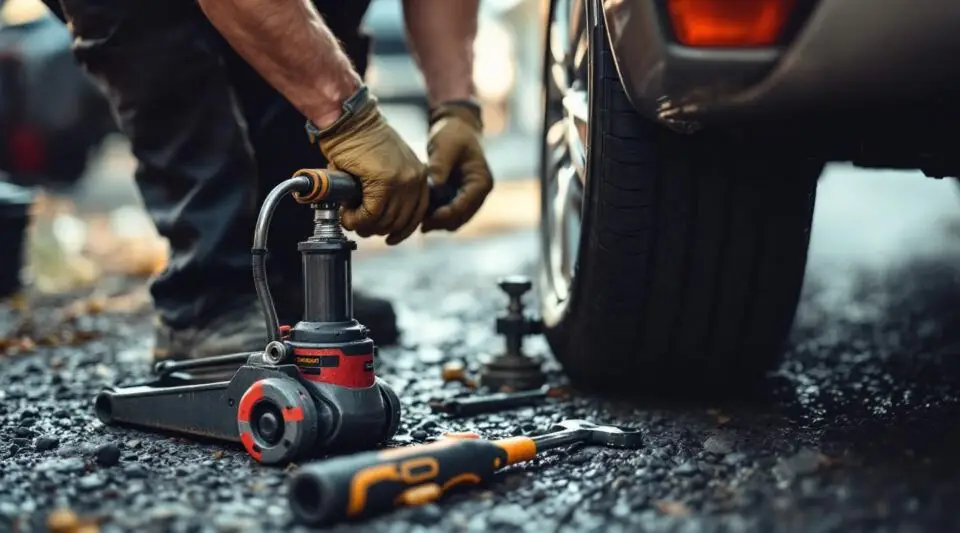 Flat Tire Change Service Brookfield